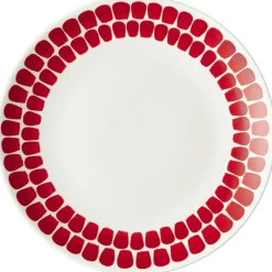 24h Tuokio Plate Red, 26 cm