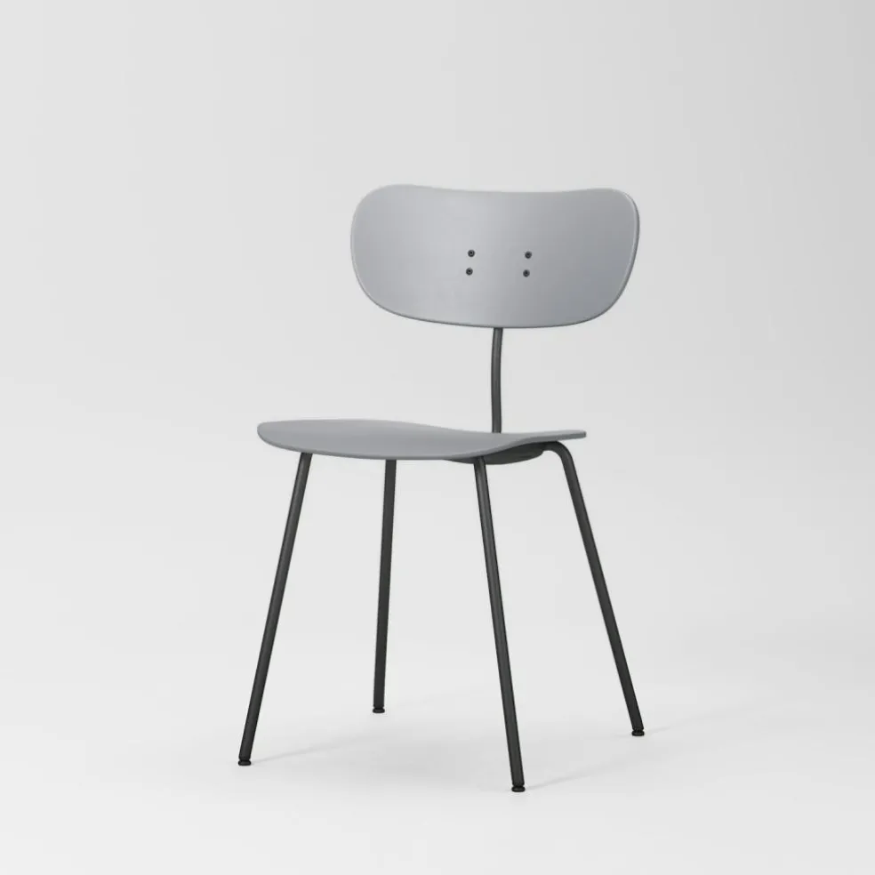 Habit Chair, Grey / Black