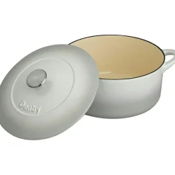 Halo Cast Iron Pot Round Ø26 cm, Grey