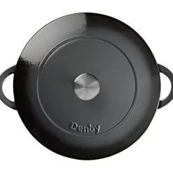 Halo Cast Iron Pot Shallow Ø30 cm, Grey