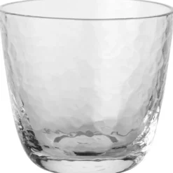 Hammered Tumbler, Clear