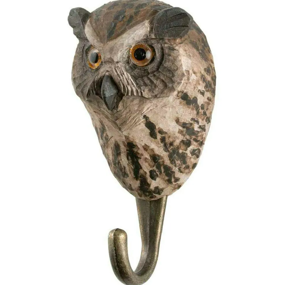 Hand-carved Hook, Red Deer