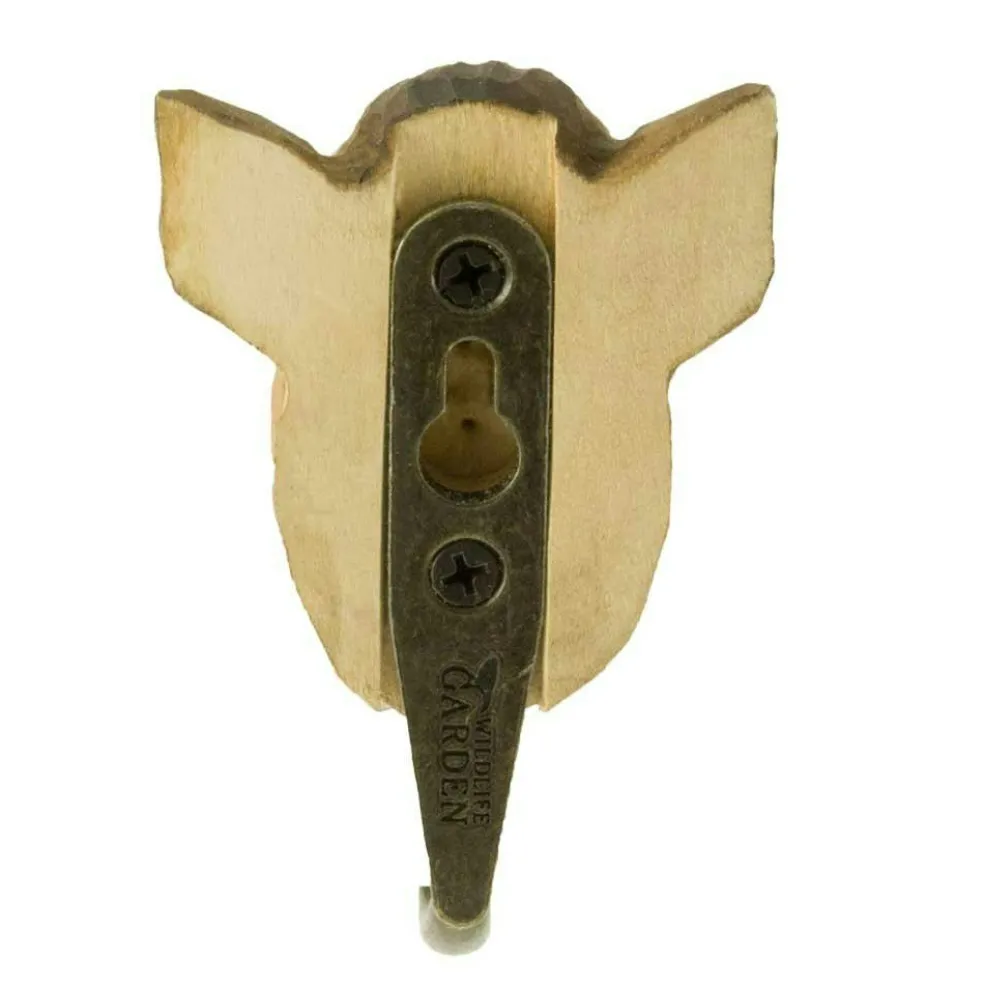 Hand-carved Hook, Red Deer