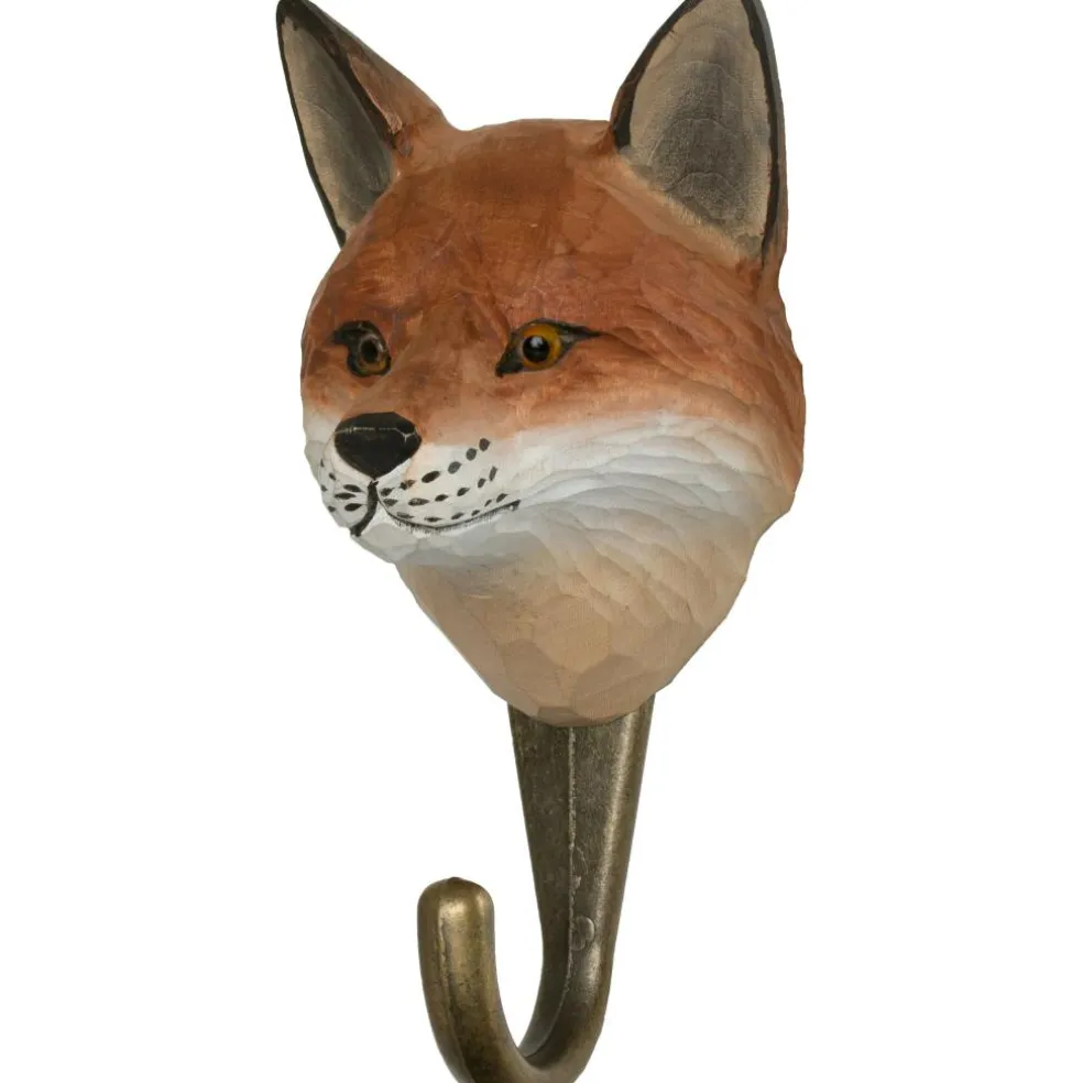 Hand-carved Hook, Red Deer