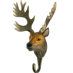 Hand-carved Hook, Red Deer
