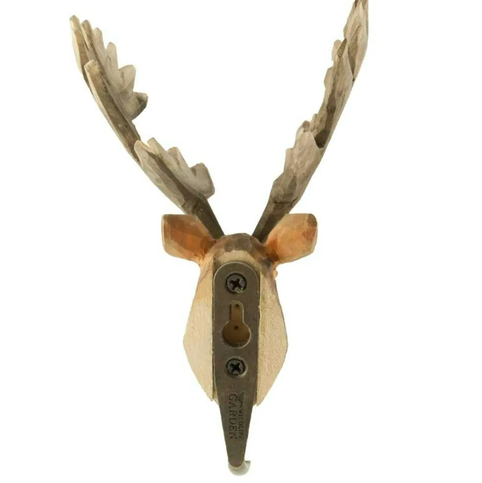 Hand-carved Hook, Red Deer