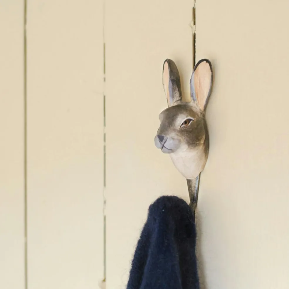 Hand-carved Hook, Red Deer