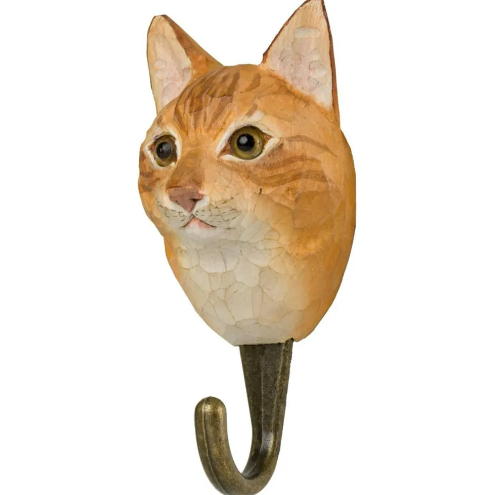 Hand-carved Hook, Red Deer