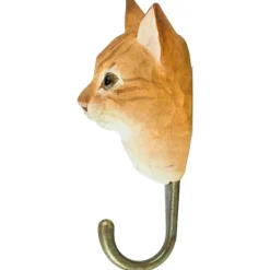 Hand-carved Hook, Red Deer