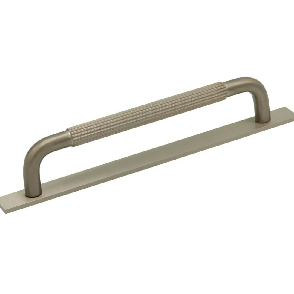 Handle Helix Stripe / Tray-160 - Antique Bronze