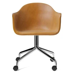 Harbour Chair With Casters, Polished Aluminium / Dakar 0250