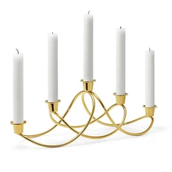 Harmony Candle Holder, Guld
