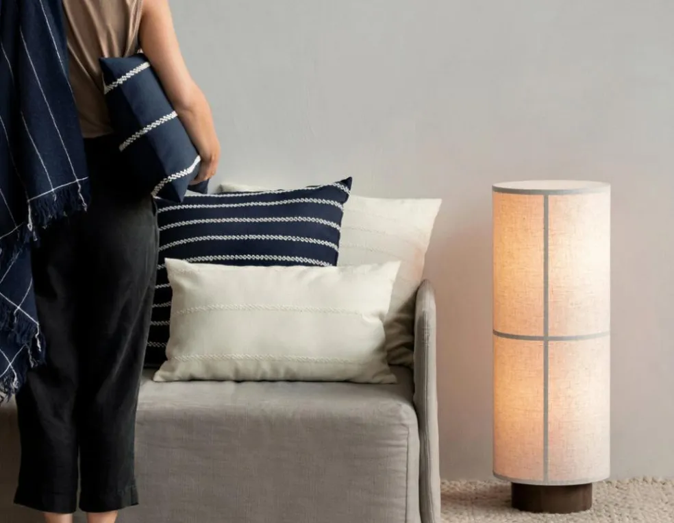 Hashira Floor Lamp Ø30 cm, Raw