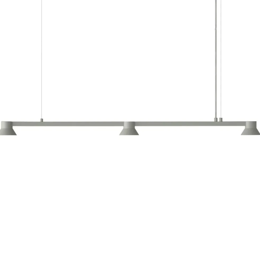 Hat Ceiling Lamp 167 cm, Warm Grey