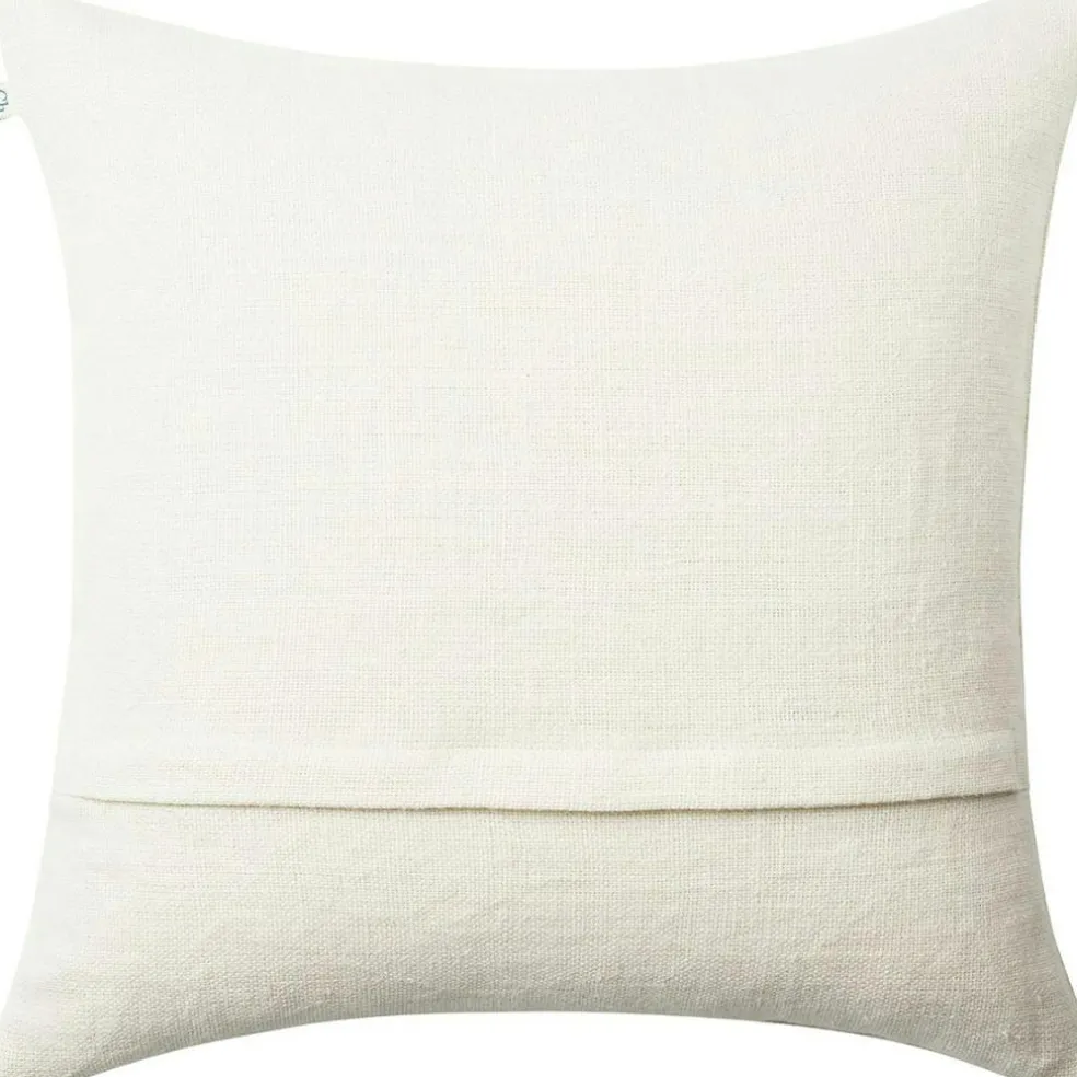 Hawa Cushion Cover 50x50 cm, Heaven Blue / Khaki