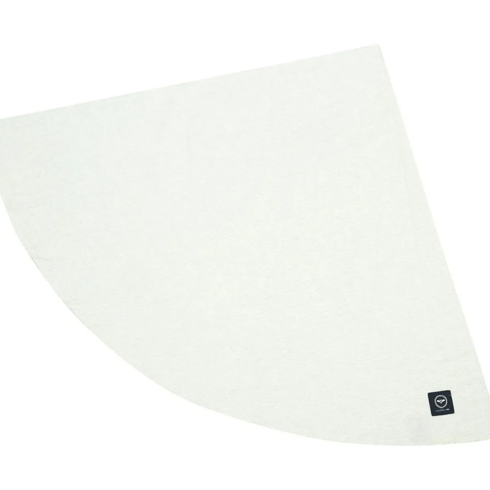 Hedvig Table Cloth Treated 160 cm Round Chambray, Dark Grey