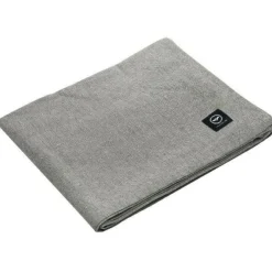 Hedvig Table Cloth Treated 140x310 cm Chambray, Silver / Beige