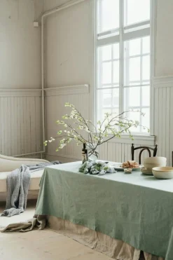 Hedvig Table Cloth 90x90 cm, Light Brown