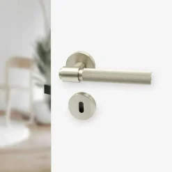 Helix Door Handle 200, Black