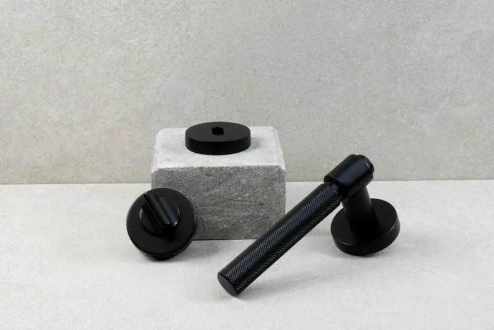 Helix Door Handle 200, Black