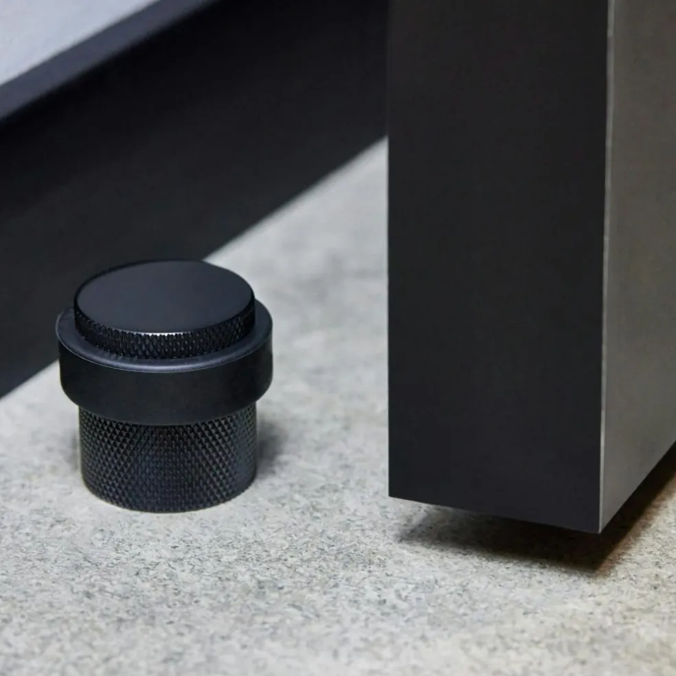Helix Door Stop, Matte Black
