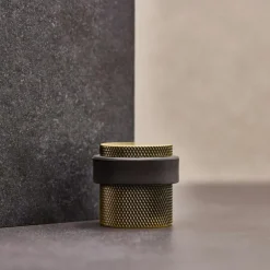 Helix Door Stop, Matte Black