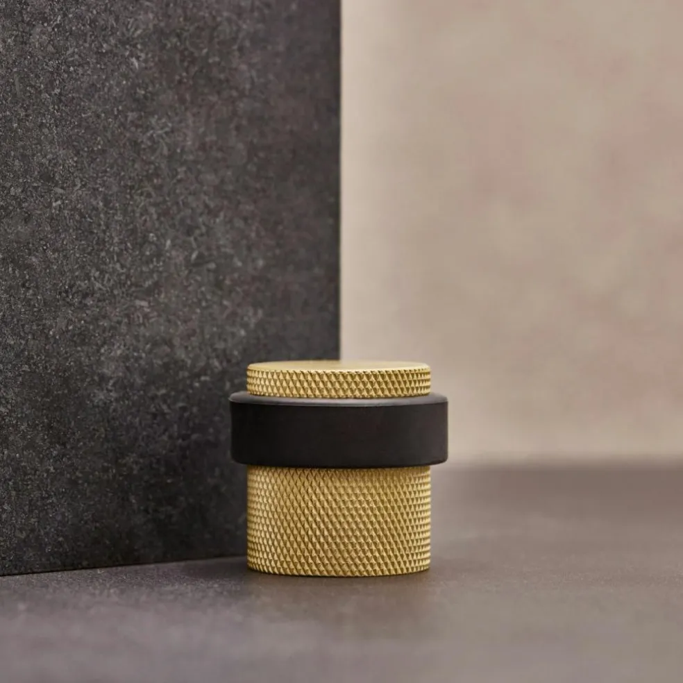 Helix Door Stop, Matte Black