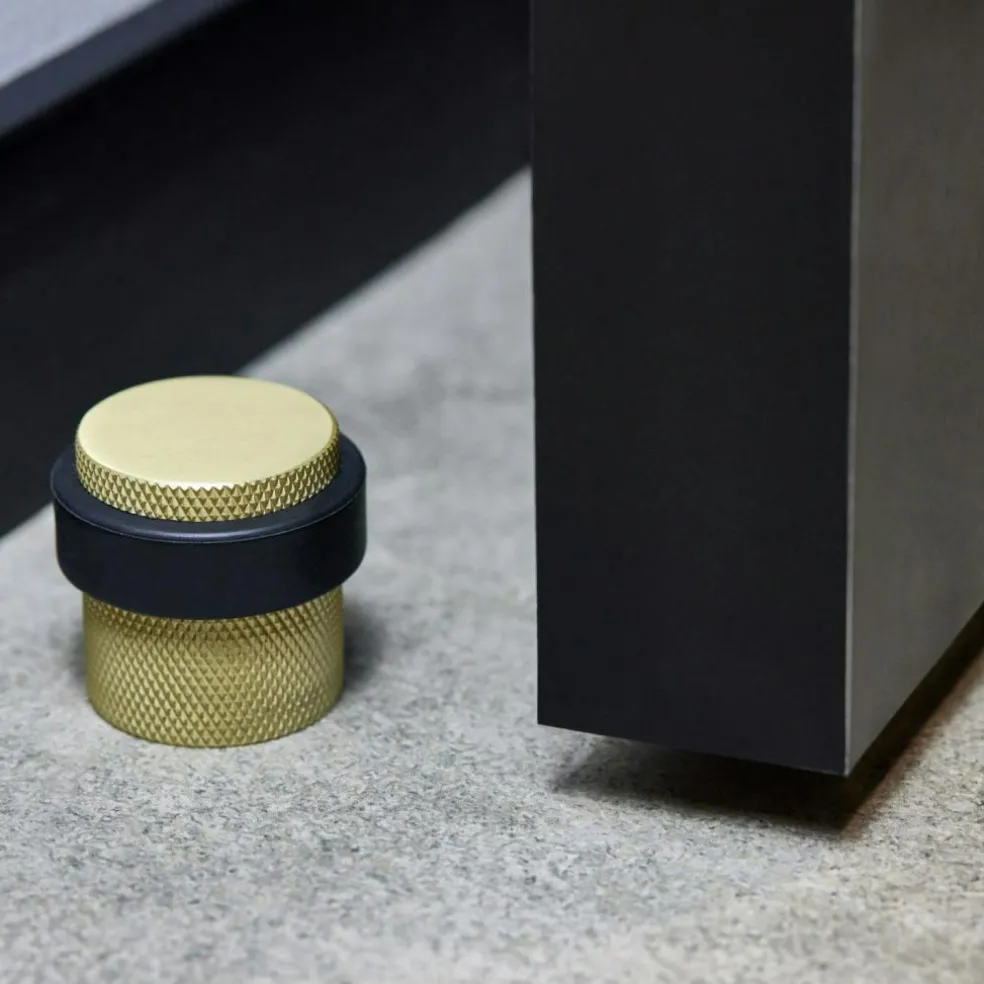 Helix Door Stop, Matte Black
