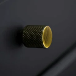 Helix Knob, Brass