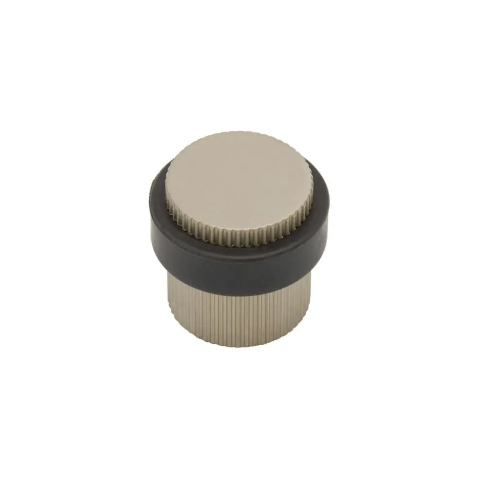 Helix Stripe Door Stop, Antique bronze