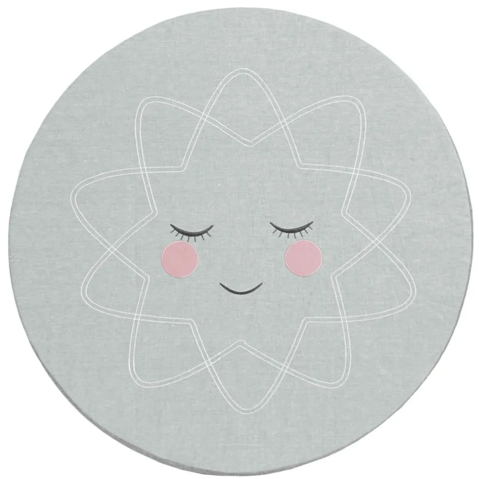 Hello Sunshine Play Mat, Light Grey