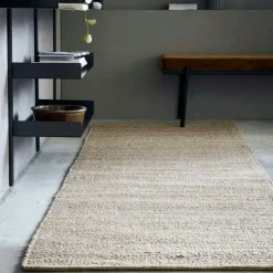 Hempi Rug Light Grey, 90x300 cm