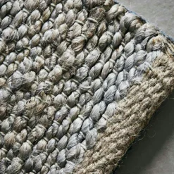 Hempi Rug Light Grey, 90x300 cm