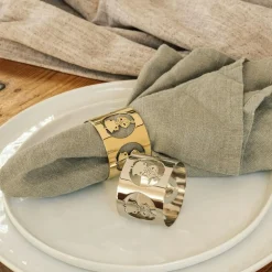 Hilke X Moomin Napkin Ring Little My 2-pack, Nickel Plated