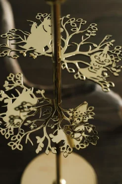 Hilke X Moomin No.2 Candle Holder, Nickel plated Brass