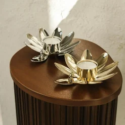 Hilke X Moomin Tealight Holder Lilla My, Nickel Plated