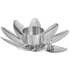 Hilke X Moomin Tealight Holder Lilla My, Nickel Plated