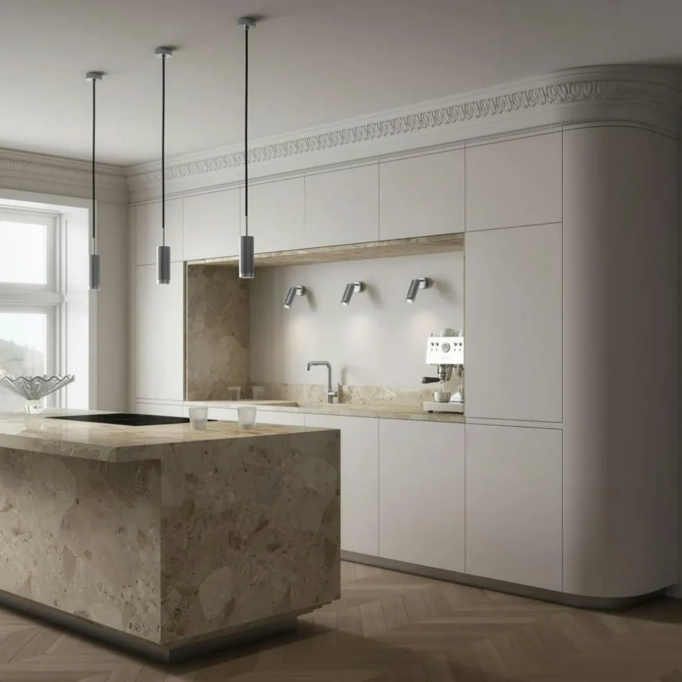 Hölster Wall/Ceiling Lamp, Brass