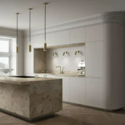 Hölster Wall/Ceiling Lamp, Brass