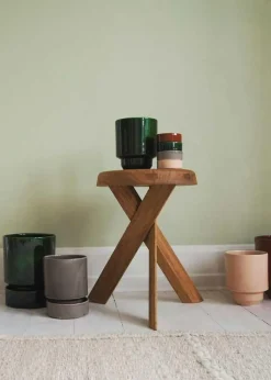 Hoff Pot Without Drainage Holes 14 cm, Emerald Green