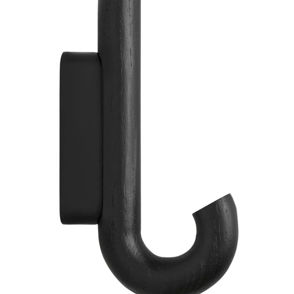 Hook Mini Hook, Oak/Chrome