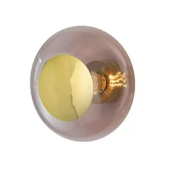 Horizon Wall / Ceiling Lamp 29 cm, Golden Smoke