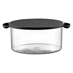 HOT POT Bowl With Lid 2,5 L, Black