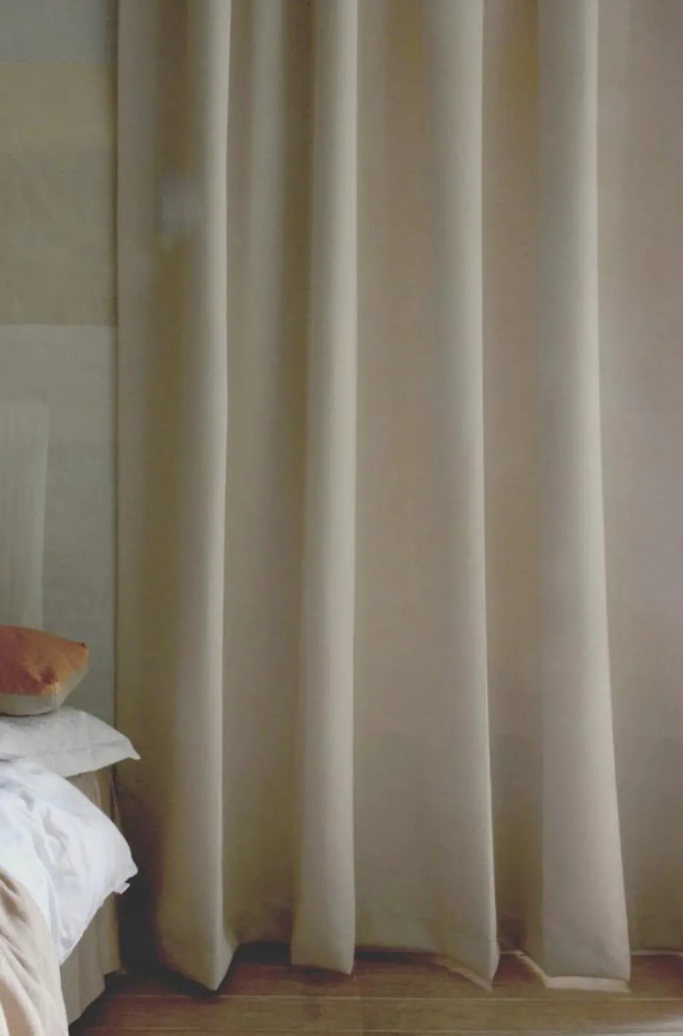 Hotel Blackout Curtain Double Width 290x270 cm, Nature