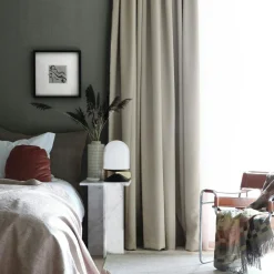 Hotel Blackout Curtain Double Width 290x270 cm, Nature