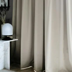 Hotel Blackout Curtain Double Width 290x270 cm, Nature