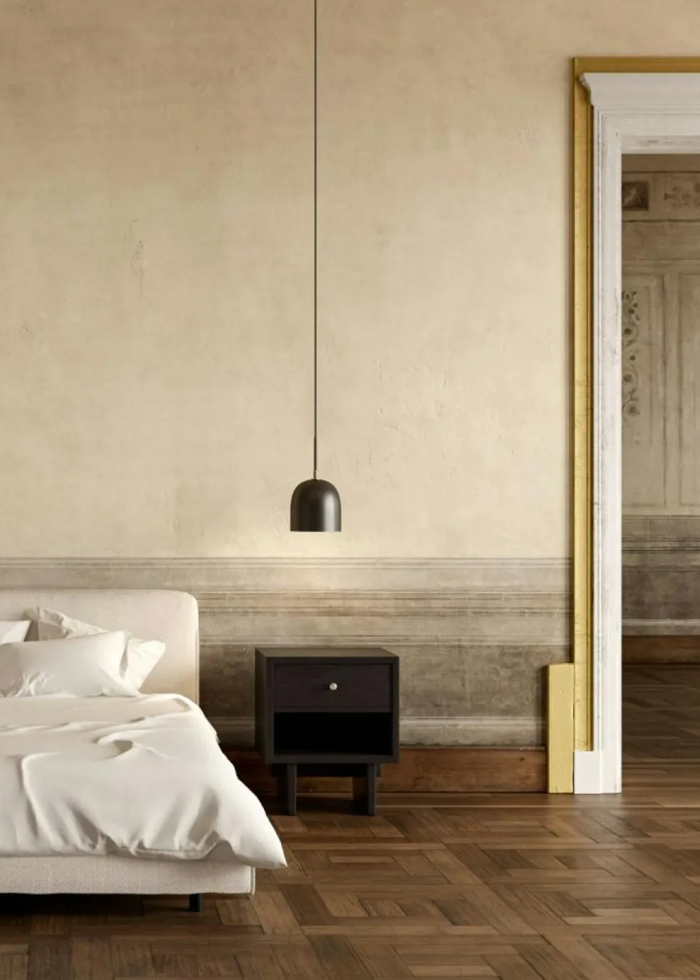 Howard Pendant Gunmetal, Ø16x35 cm