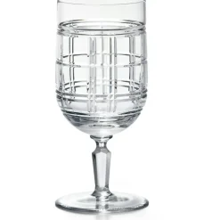 Hudson Plaid Drinking Glass