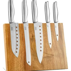 Hugo XL knife rack Akacia magnet