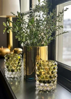 Hurricane Boule Candle Holder 12 cm, Clear